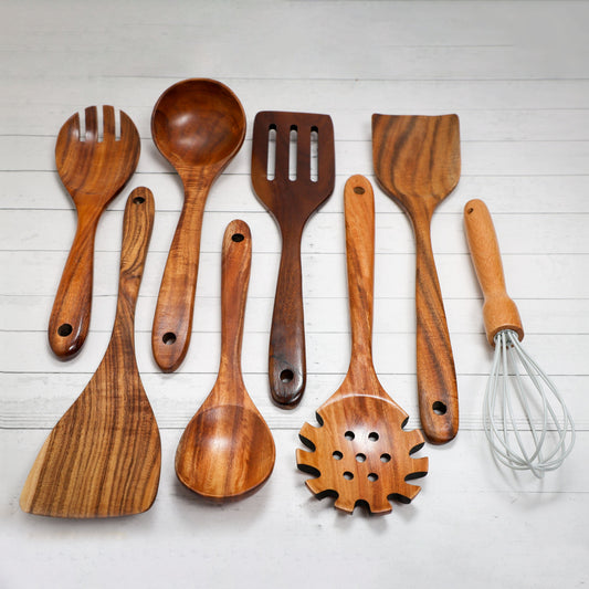 Acacia Wooden Spoon Set | BBQBoards