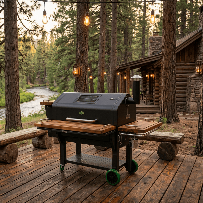 BBQ Boards™ for GMG Jim Bowie/Peak - Front, Side & Pellet Bin Boards (Sold As Set of Three)