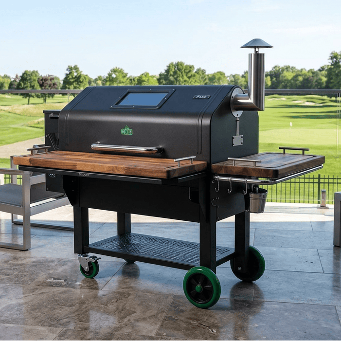 BBQ Boards™ for GMG Jim Bowie/Peak - Front & Side Boards (Sold As A Pair)