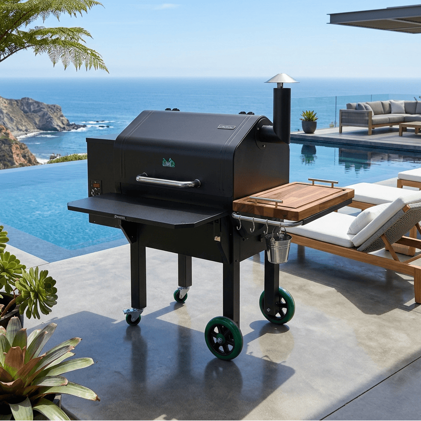 BBQ Boards™ for GMG Daniel Boone/Ledge & Jim Bowie/Peak - Side Board