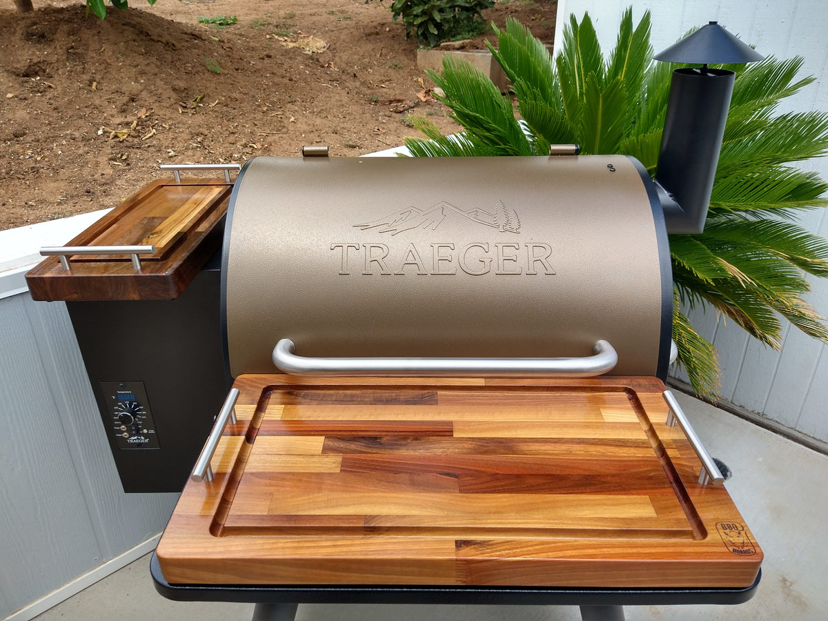 BBQ Boards™ for Traeger Pro 22 - Front & Pellet Bin Boards (Sold As A Pair) | BBQBoards