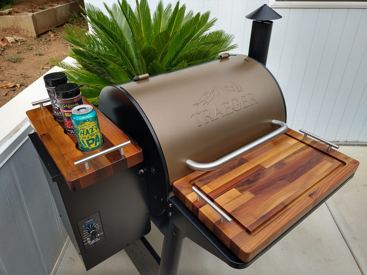 BBQ Boards™ for Traeger Pro 22 - Front & Pellet Bin Boards (Sold As A Pair) | BBQBoards