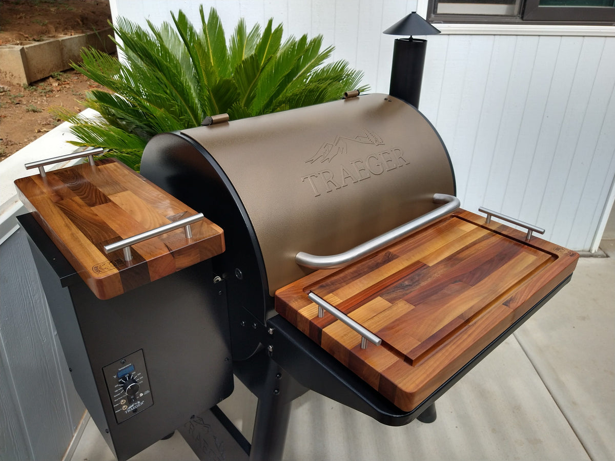 BBQ Boards™ for Traeger Pro 22 - Front & Pellet Bin Boards (Sold As A Pair) | BBQBoards