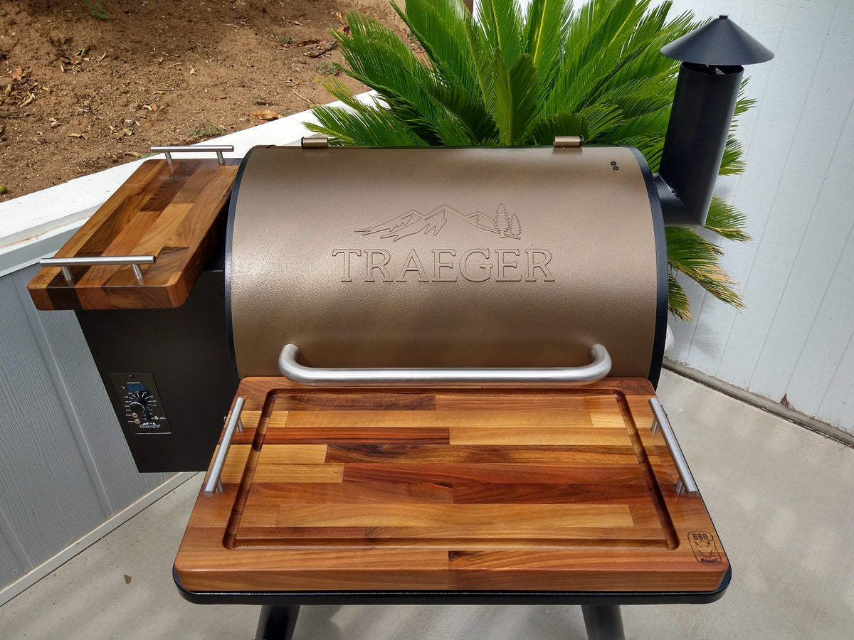 BBQ Boards™ for Traeger Pro 22 - Front & Pellet Bin Boards (Sold As A Pair) | BBQBoards