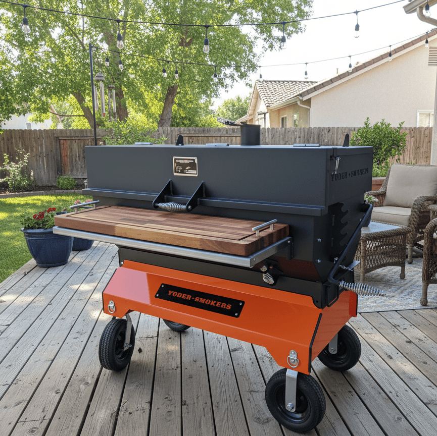 BBQ Boards™ for Yoder Flat Top - Front Board | BBQBoards