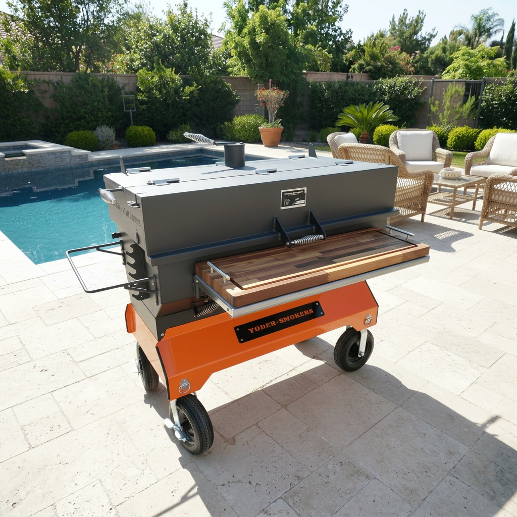 BBQ Boards™ for Yoder Flat Top - Front Board | BBQBoards