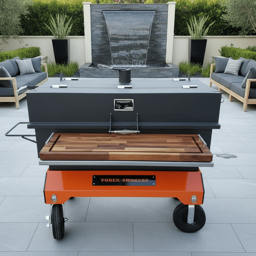 BBQ Boards™ for Yoder Flat Top - Front Board | BBQBoards