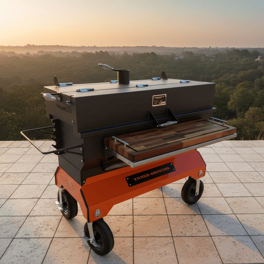BBQ Boards™ for Yoder Flat Top - Front Board | BBQBoards