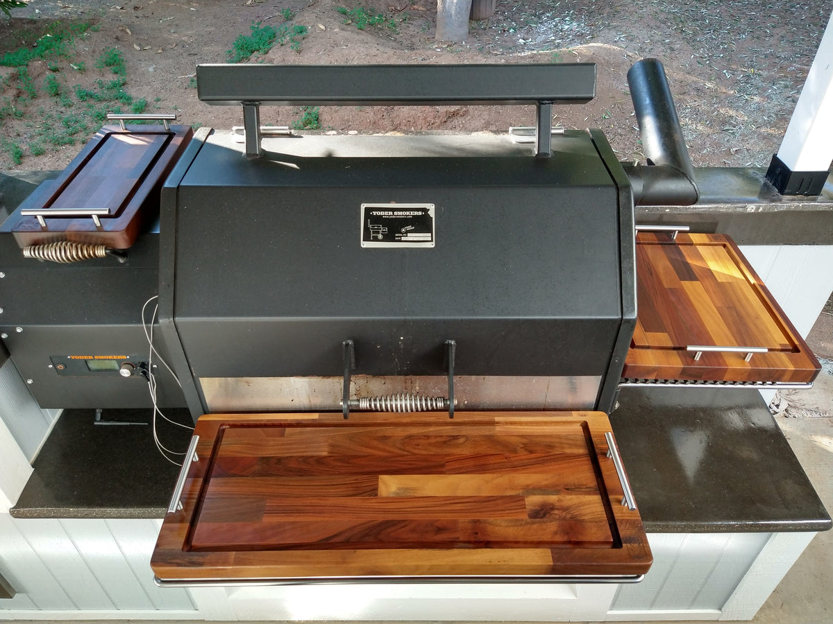 BBQ Boards™ for Yoder YS640 - Front, Side & Pellet Bin Boards (Sold As Set of Three) | BBQBoards