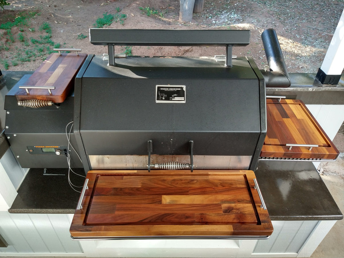 BBQ Boards™ for Yoder YS640 - Front, Side & Pellet Bin Boards (Sold As Set of Three) | BBQBoards