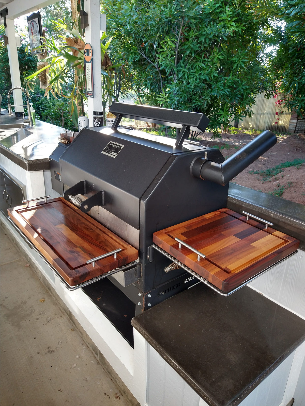 BBQ Boards™ for Yoder YS640 - Front, Side & Pellet Bin Boards (Sold As Set of Three) | BBQBoards
