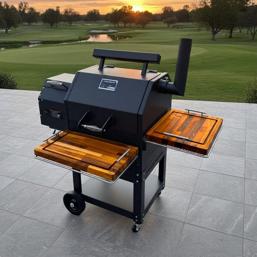 BBQ Boards™ for Yoder YS480 - Front & Side Boards (Sold As A Pair) | BBQBoards