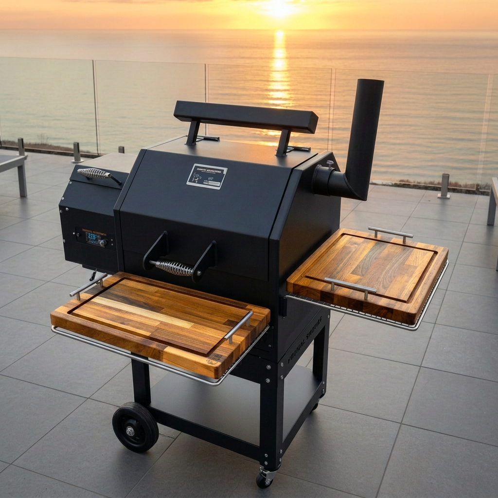 BBQ Boards™ for Yoder YS480 - Front & Side Boards (Sold As A Pair) | BBQBoards