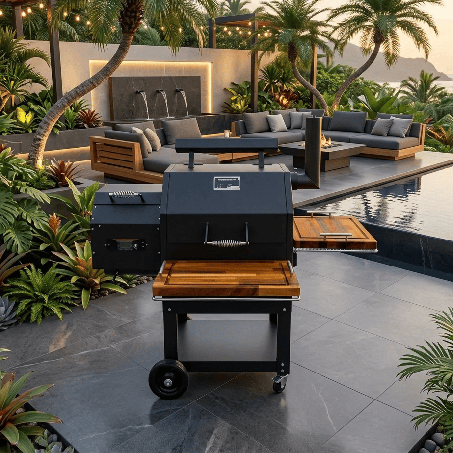 BBQ Boards™ for Yoder YS480 - Front & Side Boards (Sold As A Pair)