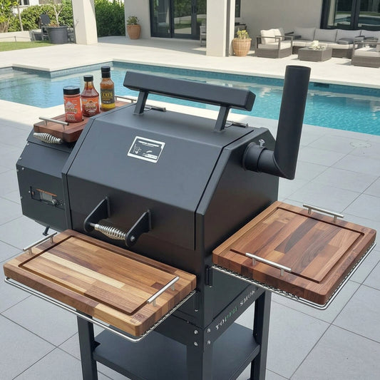 BBQ Boards™ for Yoder YS480 - Front, Side & Pellet Bin Boards (Sold As Set of Three) | BBQBoards