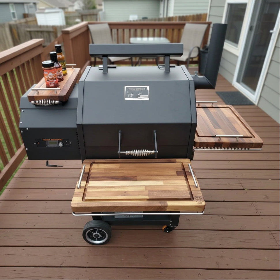 BBQ Boards™ for Yoder YS480 - Front, Side & Pellet Bin Boards (Sold As Set of Three) | BBQBoards