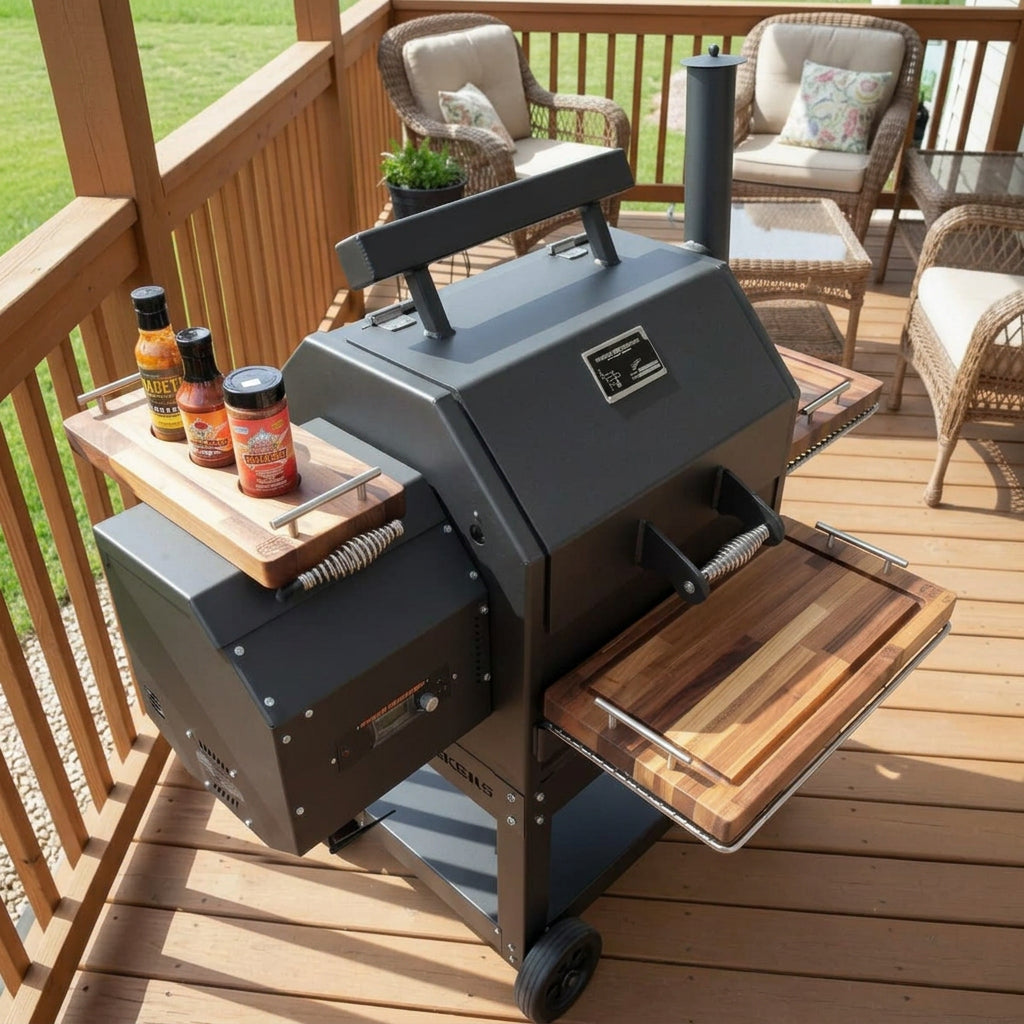 BBQ Boards™ for Yoder YS480 - Front, Side & Pellet Bin Boards (Sold As Set of Three) | BBQBoards