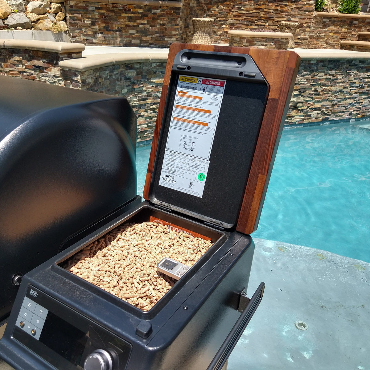 BBQ Boards™ for Traeger Timberline - Pellet Bin Board | BBQBoards