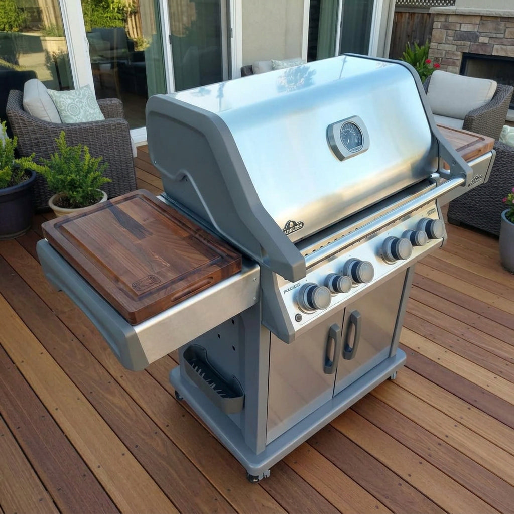 BBQ Boards™ for Napoleon Rogue 525 - Side Boards (Sold As A Matching Pair) | BBQBoards