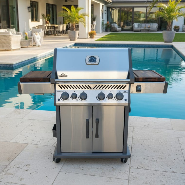 BBQ Boards™ for Napoleon Rogue 525 - Side Boards (Sold As A Matching Pair) | BBQBoards