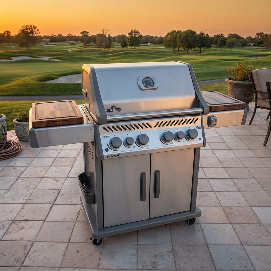 BBQ Boards™ for Napoleon Rogue 525 - Side Boards (Sold As A Matching Pair) | BBQBoards