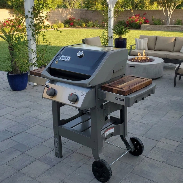 BBQ Boards™ for Weber Spirit II - Side Boards (Sold As A Matching Pair) | BBQBoards