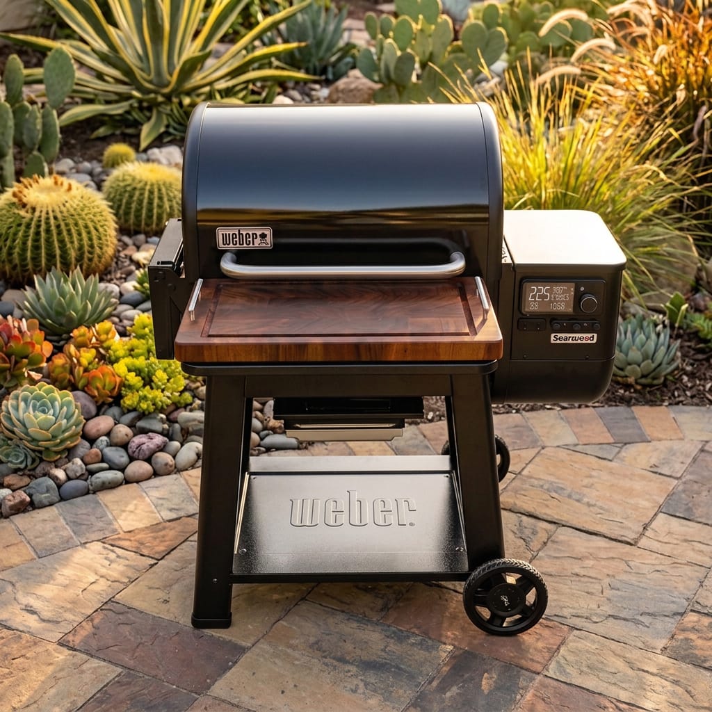 BBQ Boards™ for Weber Searwood 600 - Front Board