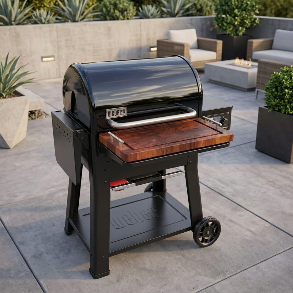 BBQ Boards™ for Weber Searwood 600 - Front Board