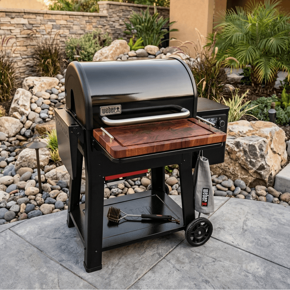 BBQ Boards™ for Weber Searwood 600 - Front Board