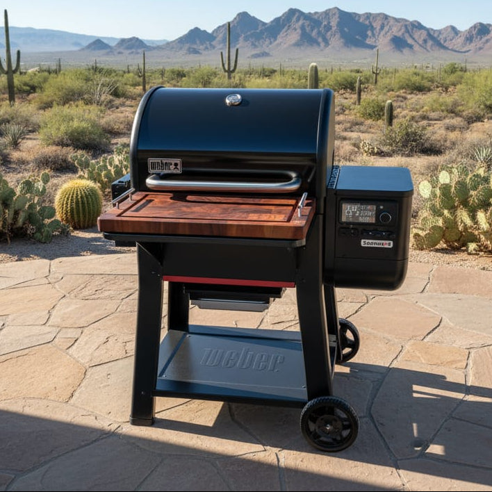 BBQ Boards™ for Weber Searwood 600 - Front Board | BBQBoards