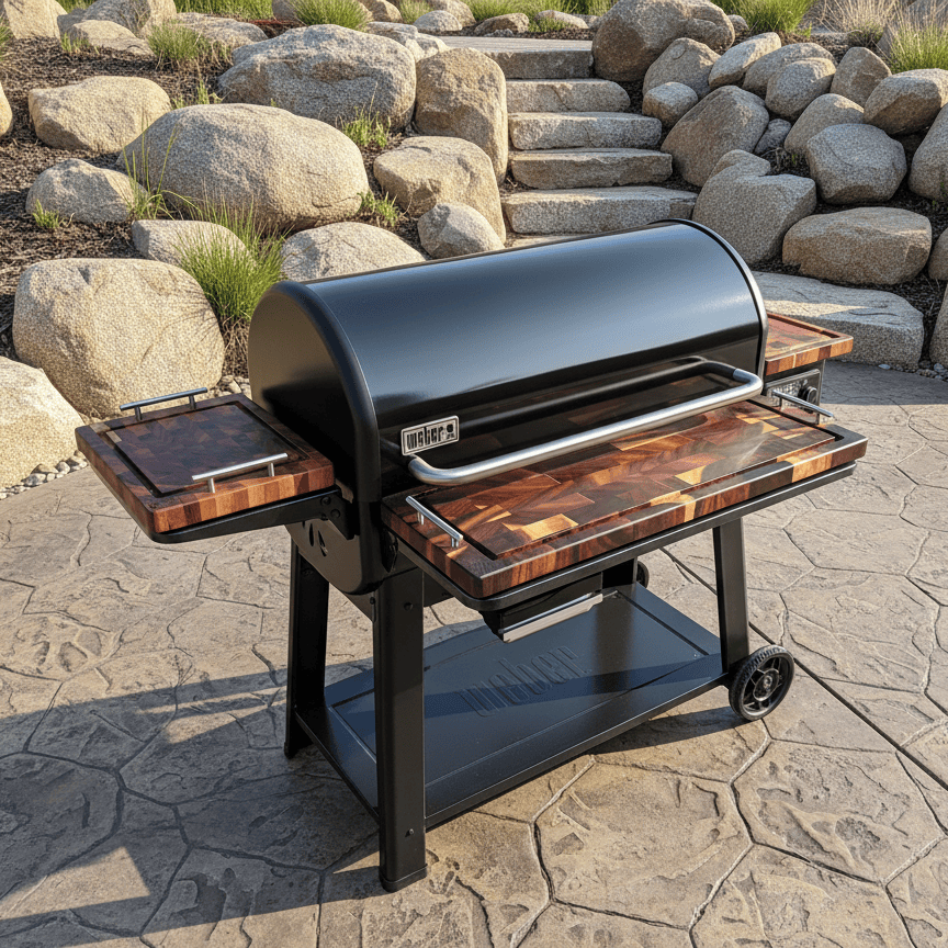 BBQ Boards™ for Weber Searwood XL 600 - Deluxe Set (Sold As Set of Three) | BBQBoards