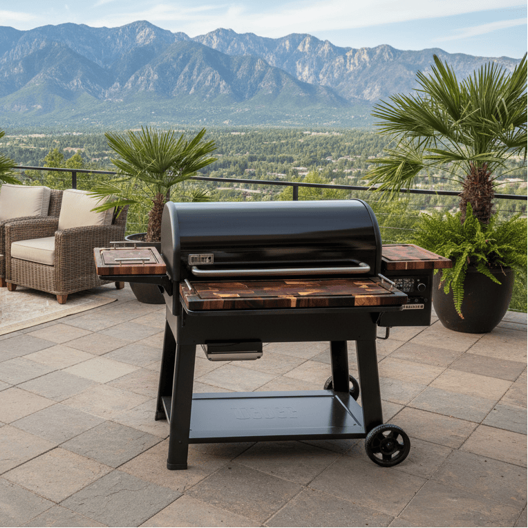 BBQ Boards™ for Weber Searwood XL 600 - Deluxe Set (Sold As Set of Three) | BBQBoards