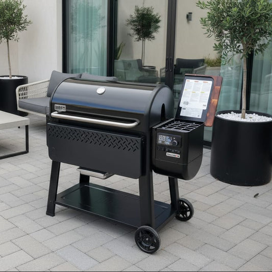 BBQ Boards™ for Weber Searwood XL 600 - Pellet Bin Board | BBQBoards