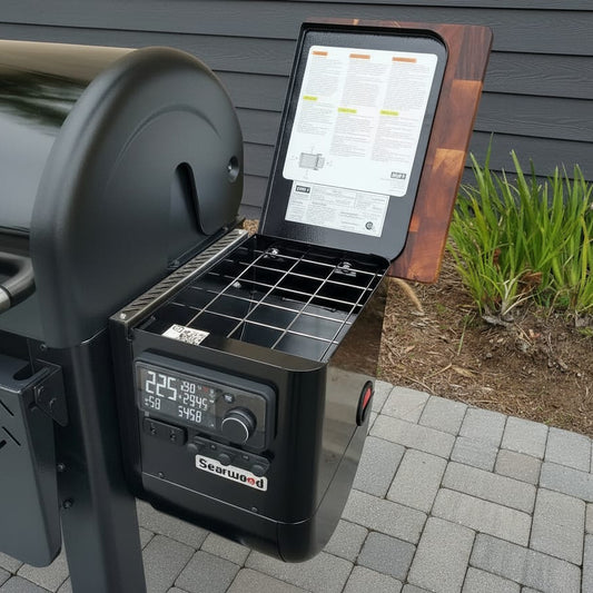 BBQ Boards™ for Weber Searwood 600 - Pellet Bin Board | BBQBoards