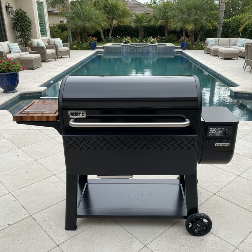 BBQ Boards™ for Weber Searwood XL 600 - Side Board | BBQBoards