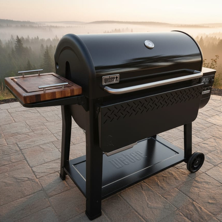 BBQ Boards™ for Weber Searwood XL 600 - Side Board | BBQBoards