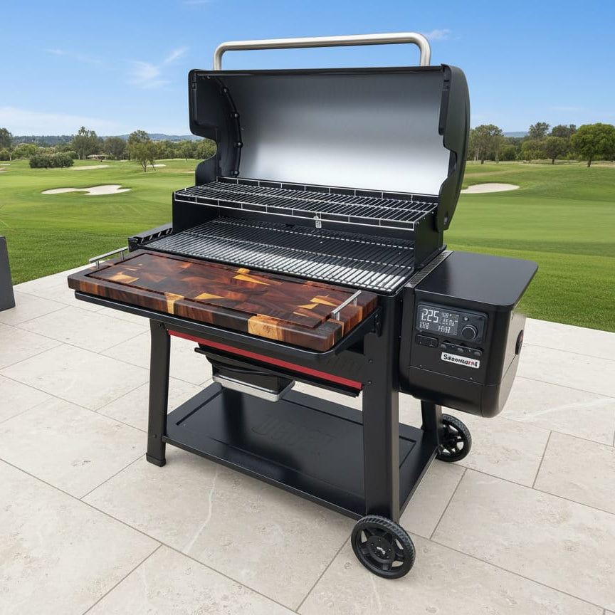 BBQ Boards™ for Weber Searwood XL 600 - Front Board | BBQBoards