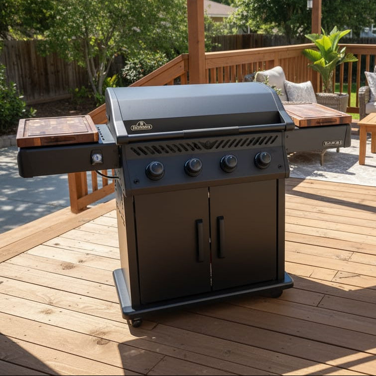 BBQ Boards™ for Napoleon Rogue PRO Griddle - Side Boards (Sold As A Matching Pair) | BBQBoards