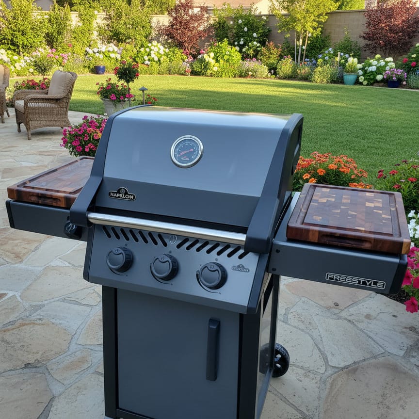 BBQ Boards™ for Napoleon Freestyle - Side Boards (Sold As A Matching Pair) | BBQBoards