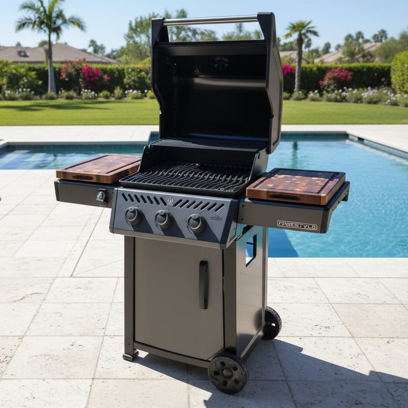 BBQ Boards™ for Napoleon Freestyle - Side Boards (Sold As A Matching Pair) | BBQBoards