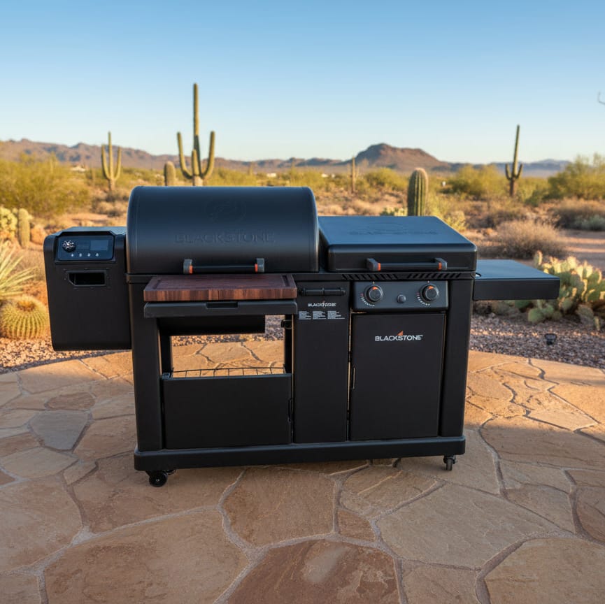 BBQ Boards™ for Blackstone Pellet Grill Combo - Front or Side Board | BBQBoards