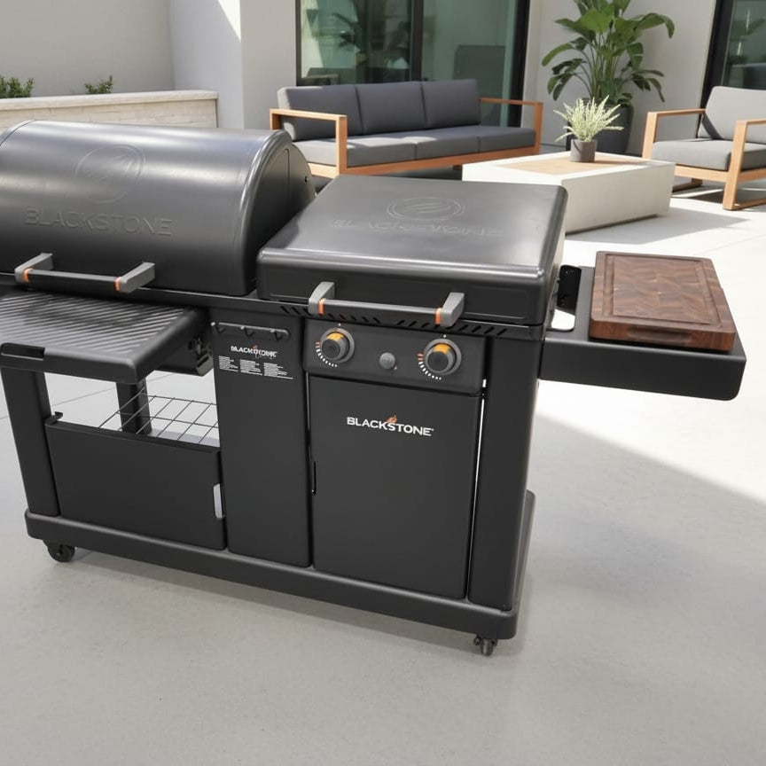 BBQ Boards™ for Blackstone Pellet Grill Combo - Front or Side Board | BBQBoards