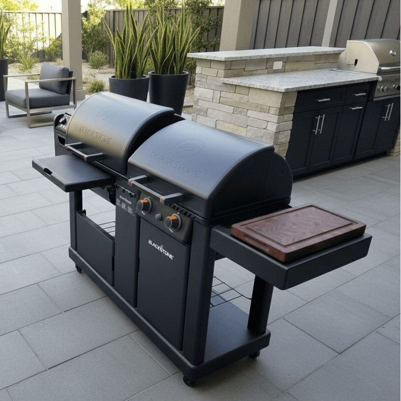 BBQ Boards™ for Blackstone Pellet Grill Combo - Front or Side Board | BBQBoards