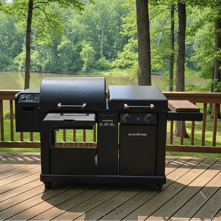 BBQ Boards™ for Blackstone Pellet Grill Combo - Front or Side Board | BBQBoards
