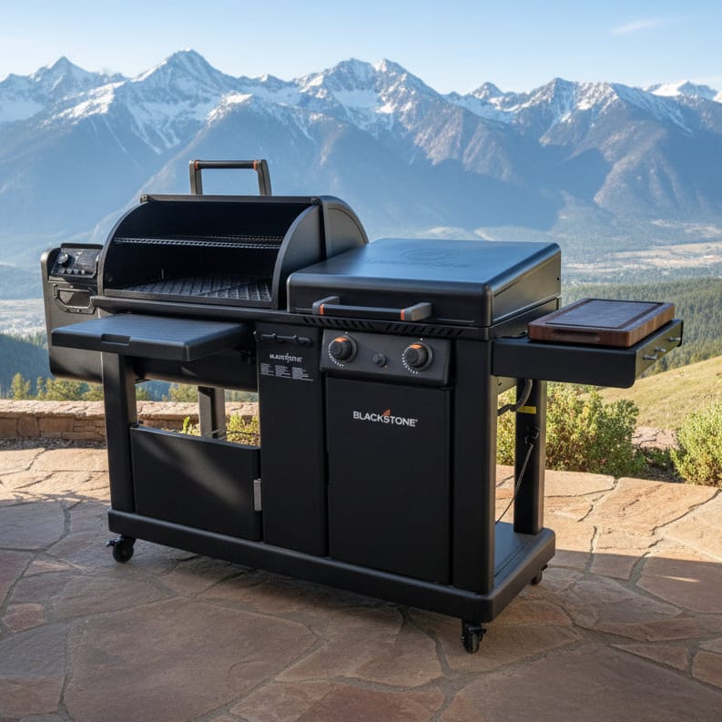 BBQ Boards™ for Blackstone Pellet Grill Combo - Front or Side Board | BBQBoards