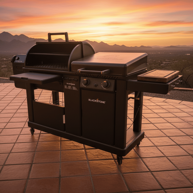 BBQ Boards™ for Blackstone Pellet Grill Combo - Front or Side Board | BBQBoards