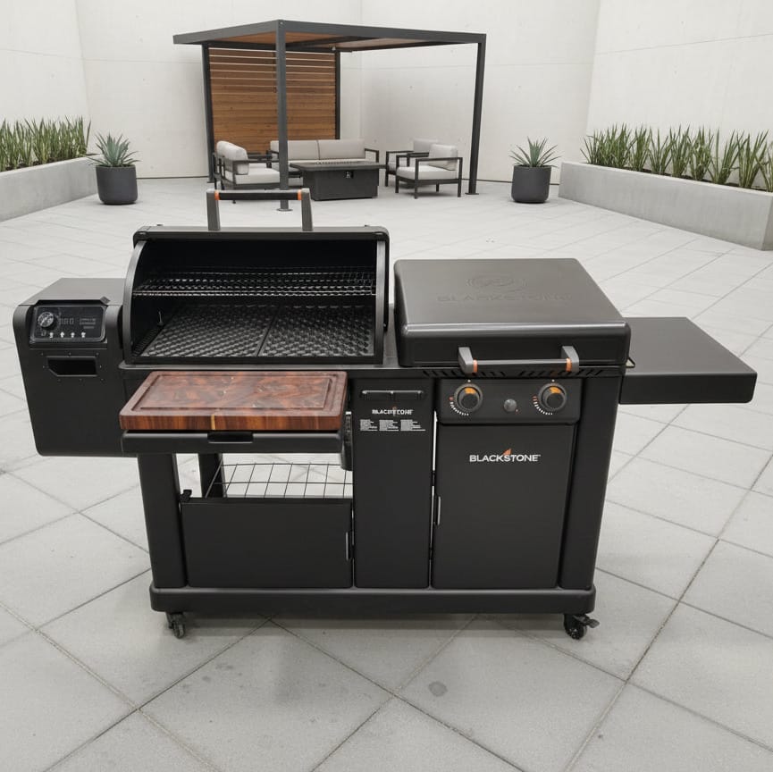 BBQ Boards™ for Blackstone Pellet Grill Combo - Front or Side Board | BBQBoards
