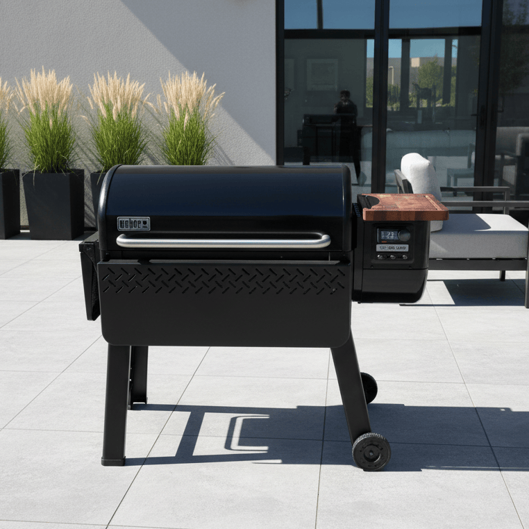 BBQ Boards™ for Weber Smoque & XL - Pellet Bin Board | BBQBoards