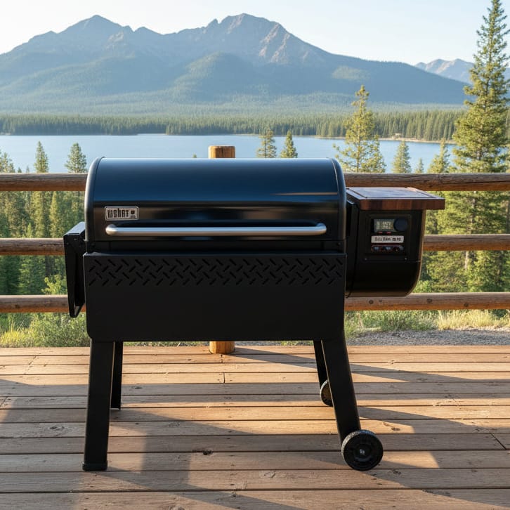 BBQ Boards™ for Weber Smoque & XL - Pellet Bin Board | BBQBoards