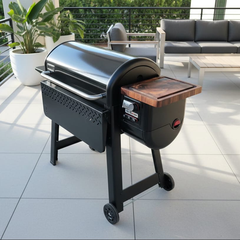 BBQ Boards™ for Weber Smoque & XL - Pellet Bin Board | BBQBoards